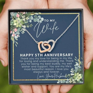 5th Anniversary Gift For Wife, 5 Year Anniversary Gifts, 5th Anniversary Gift For Her, 5 Year Wedding Anniversary Gift Ideas