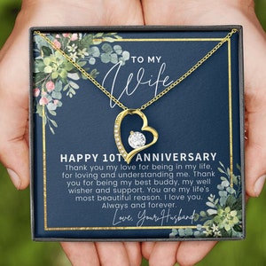 10 Year Anniversary Gift For Wife, 10 Year Anniversary Gifts, 10th Wedding Anniversary Gift For Her