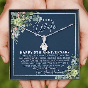 5th Anniversary Gift For Wife, 5 Year Anniversary Gifts, 5th Anniversary Gift For Her, 5 Year Wedding Anniversary Gift Ideas