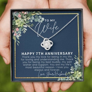 7th Anniversary Gift For Wife, 7 Year Anniversary Gifts, 7th Wedding Anniversary Gift Ideas, 7 Year Wedding Anniversary Gift For Her