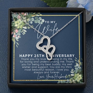 25th Wedding Anniversary Gift For Wife, 25th Anniversary Gifts, 25 Year Anniversary Gift Ideas, 25 Year Anniversary Gift For Her