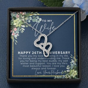 26th Wedding Anniversary Gift For Wife, 26th Anniversary Gifts, 26 Year Anniversary Gift Ideas, 26 Year Anniversary Gift For Her