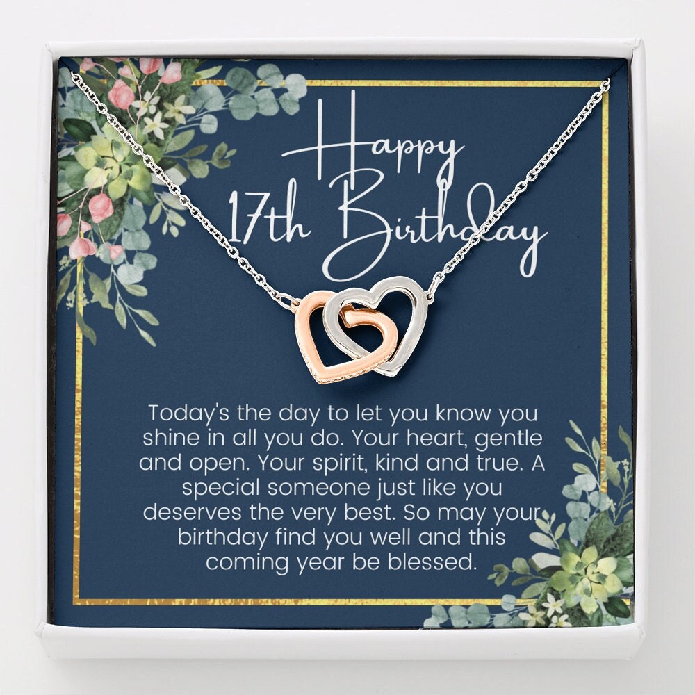 17th Birthday Girl Gift for 17 Year Old Girl Gifts for 17 Year Old, 17th  Birthday Gift for Her, Birthday Present for Girls, Personalised Uk -   Norway