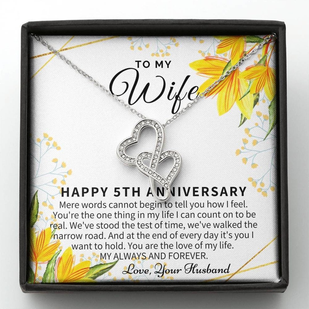 What to get wife for sales 5th anniversary