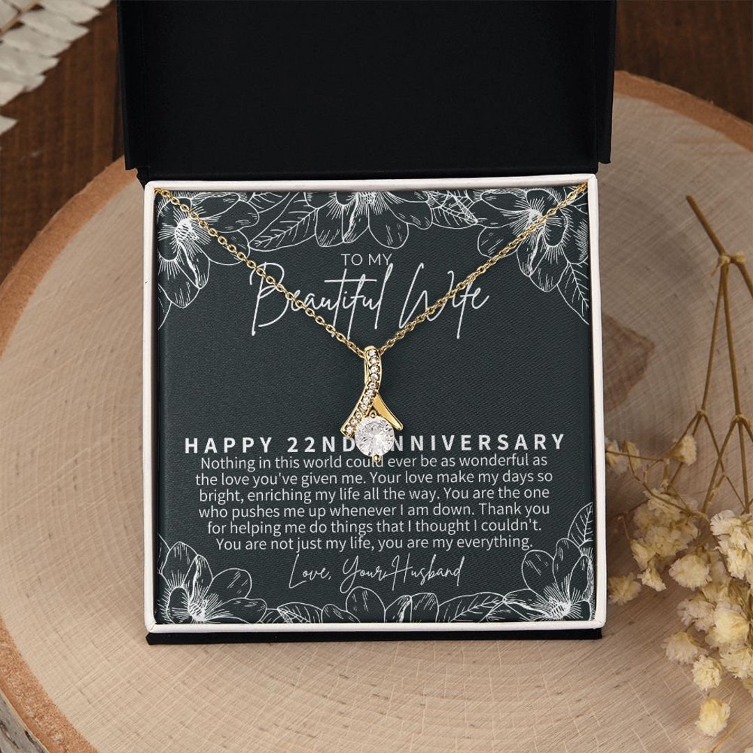 22 Year Anniversary Gift for Wife, 22 Year Anniversary Gifts, 22
