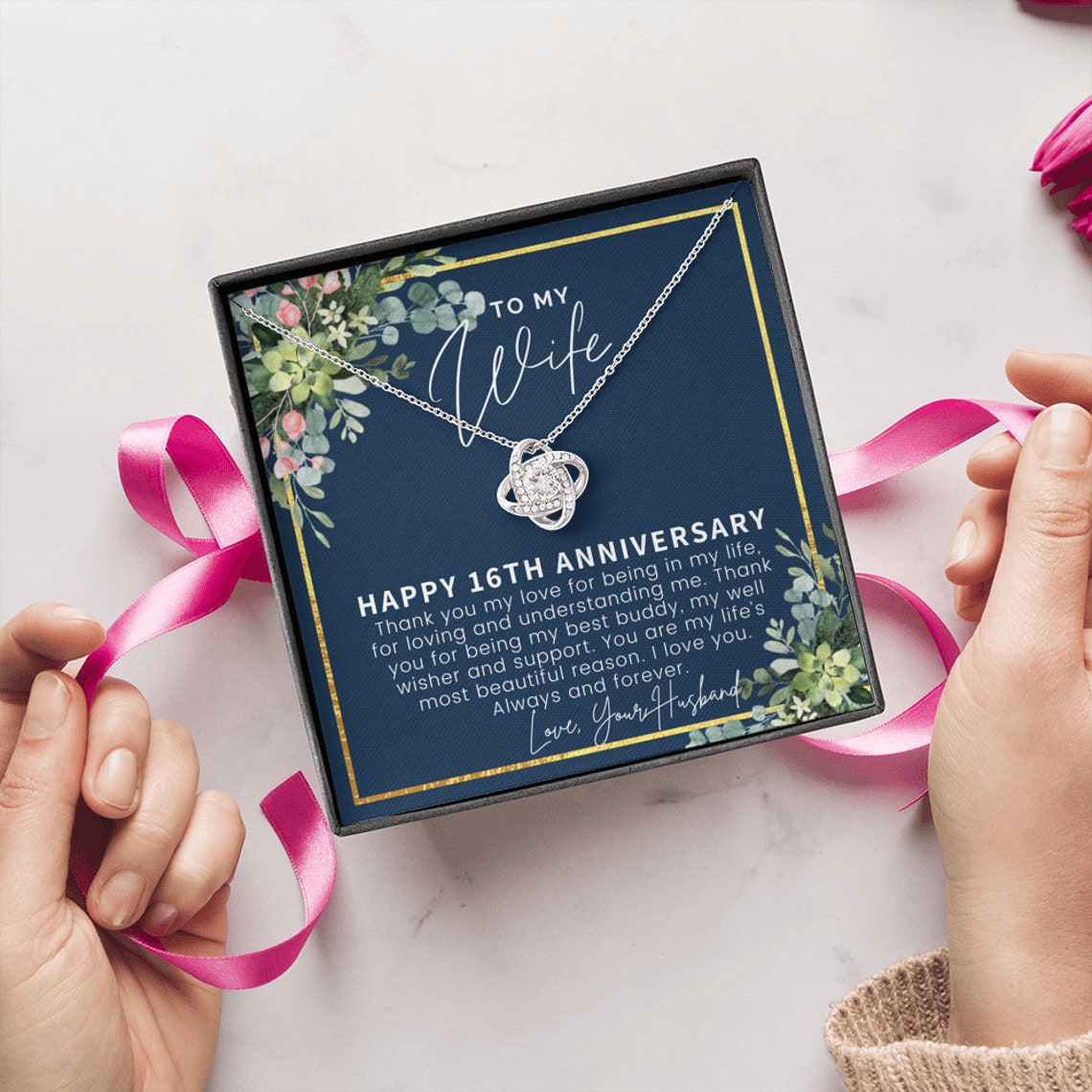 16 Year Anniversary Gift for Wife 16 Year Anniversary Gifts Etsy