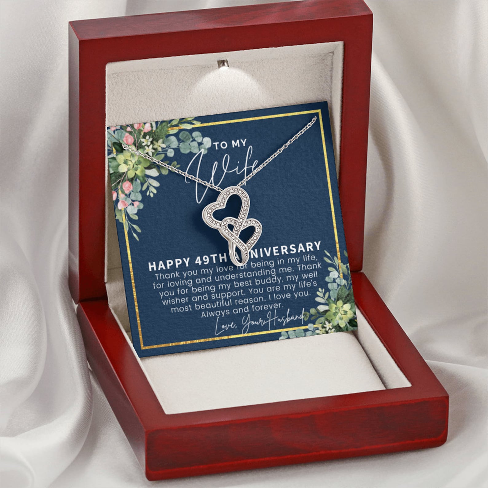 49th Anniversary Gift for Wife, 49th Anniversary Gifts, 49 Year ...