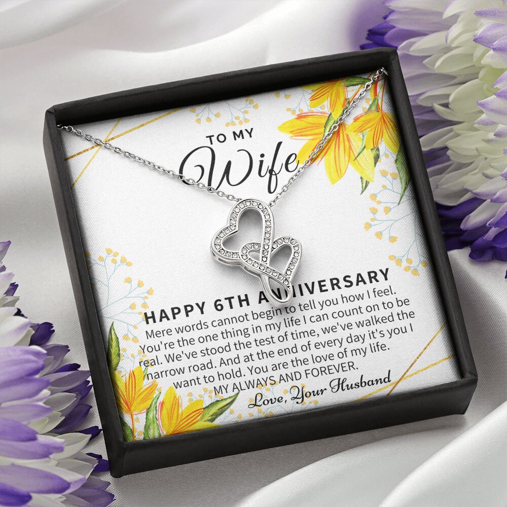 Elegant Anniversary Gift For Wife With Greetings-angroos