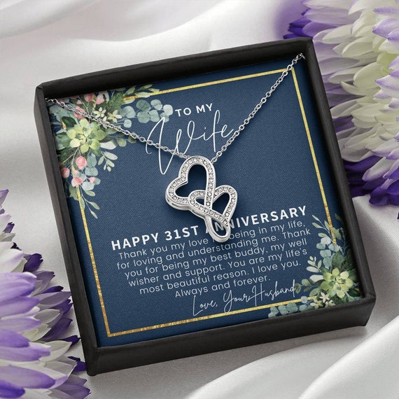 31 Years Anniversary Gift Idea For Her - 31st Wedding 31 Years Anniversary Gift Idea For Her - 31st Wedding
