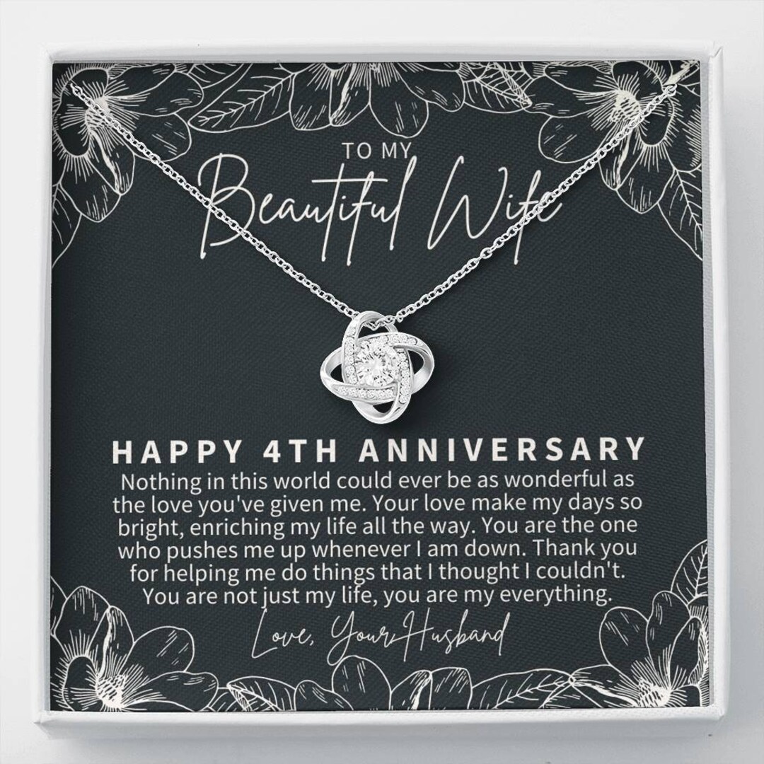 Year Anniversary Gifts, 4th Anniversary Gift Ideas, 4th