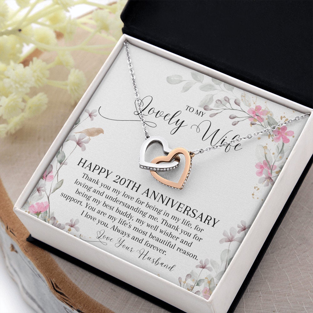 For Husband Twenty Wedding Anniversary Gift 20th Year Weddng