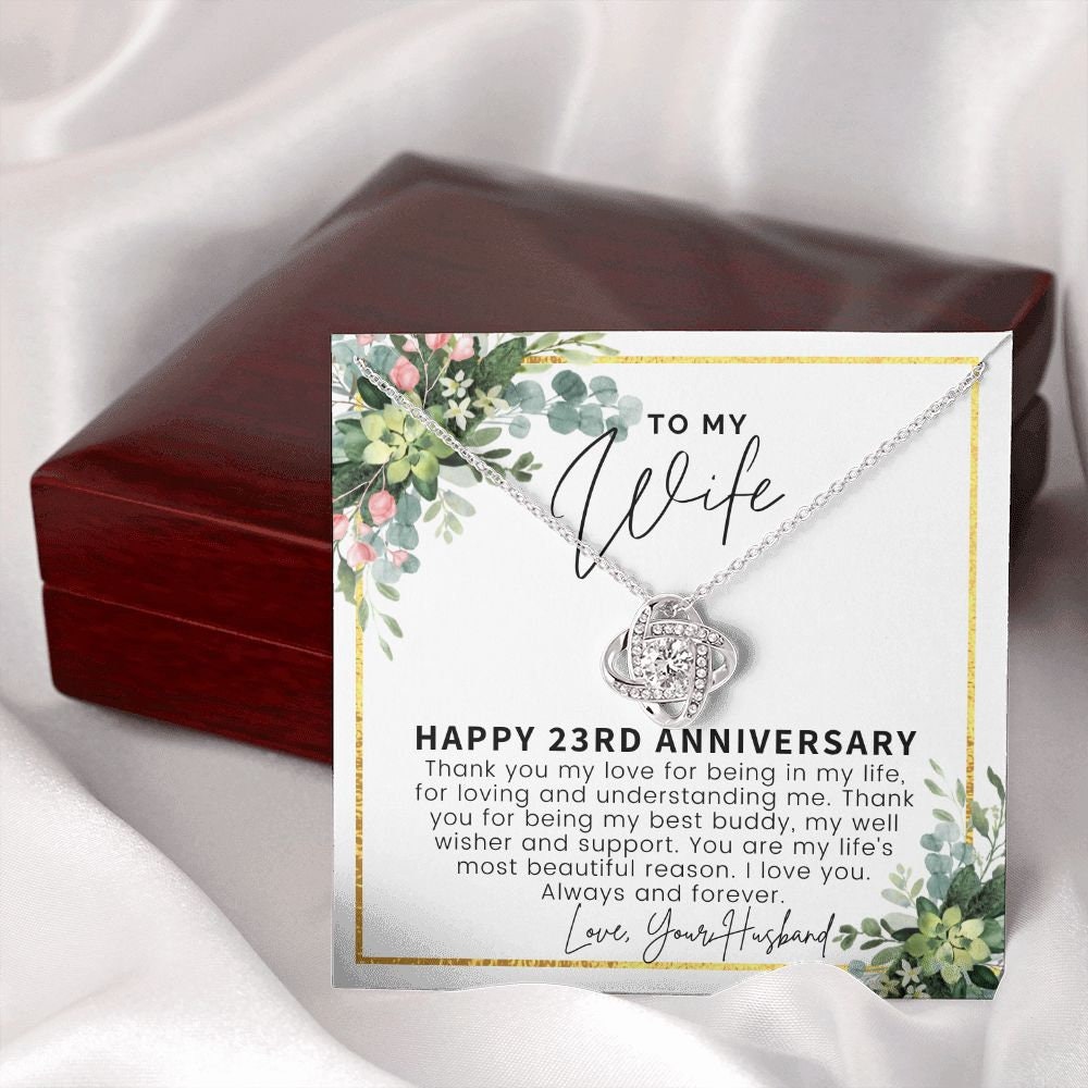 Elegant Anniversary Gift For Wife With Greetings-angroos