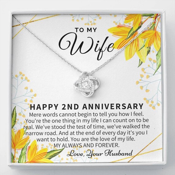 What to get wife for sale 2nd anniversary