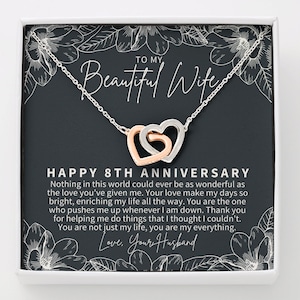 8th Anniversary Gift For Her, 8 Year Anniversary Gifts, 8th Wedding Anniversary Gift Ideas, 8 Year Wedding Anniversary Gift For Wife