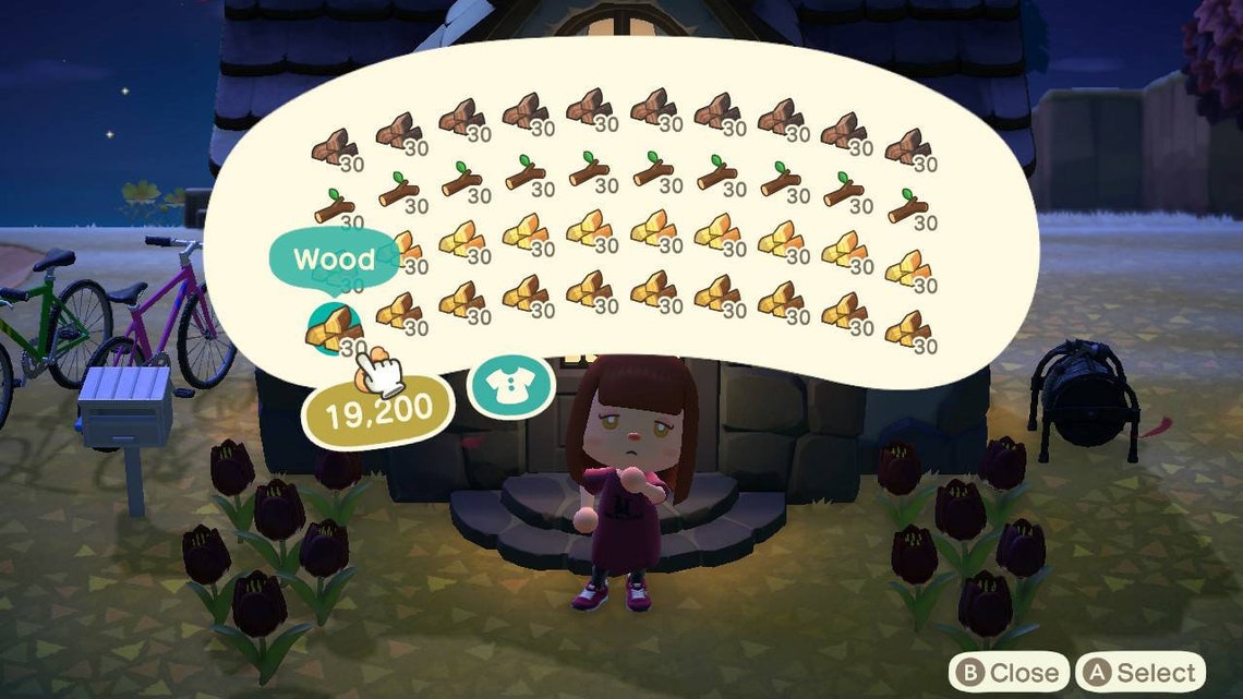 Animal Crossing New Horizons Wood Stacks Wood Softwood Etsy