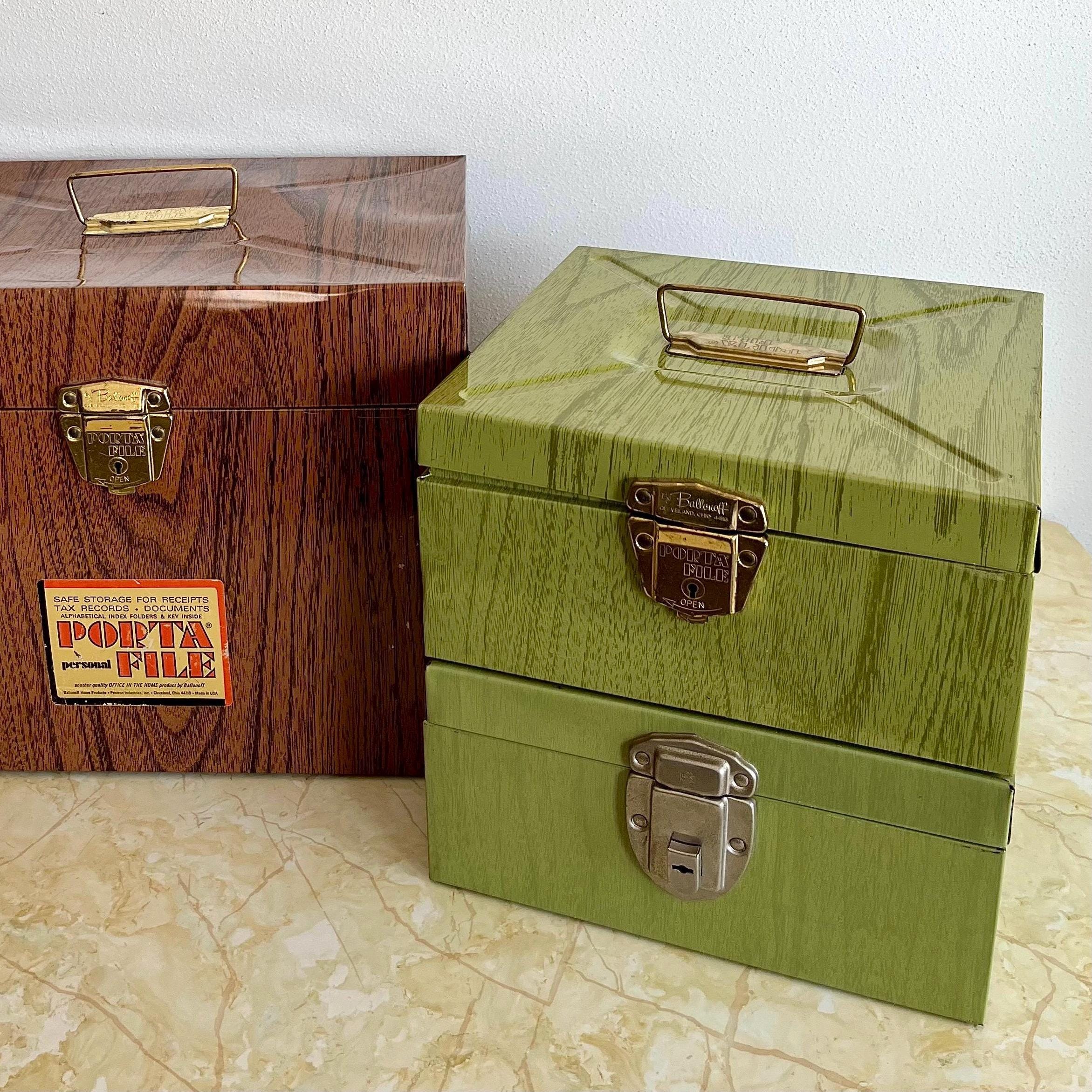Porta File Lock Box - Etsy