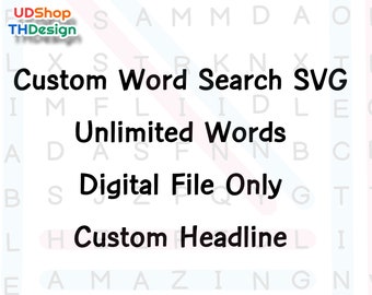 Download Word Search Sign Svg Etsy
