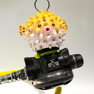 Puffer octopus holder