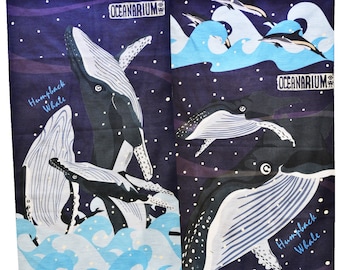 Humpback whale headwear scarf