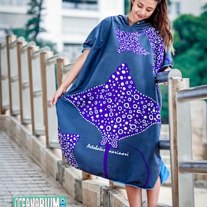 Serviette cape unisexe Eagle Ray (microfibre)