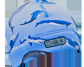Whale neoprene beanie