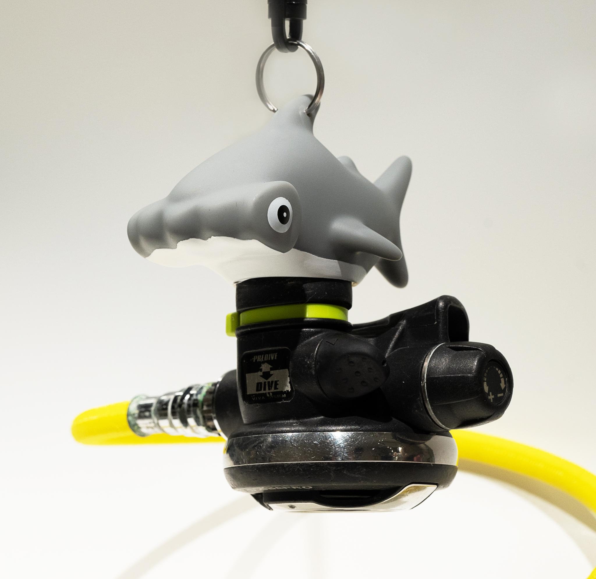 Hammerhead shark octopus holder