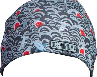 Sharks neoprene beanie