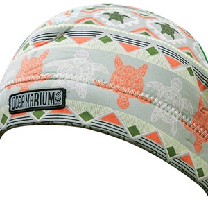 Sea turtle neoprene beanie