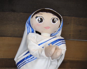 Handmade Saint Doll Mother Teresa