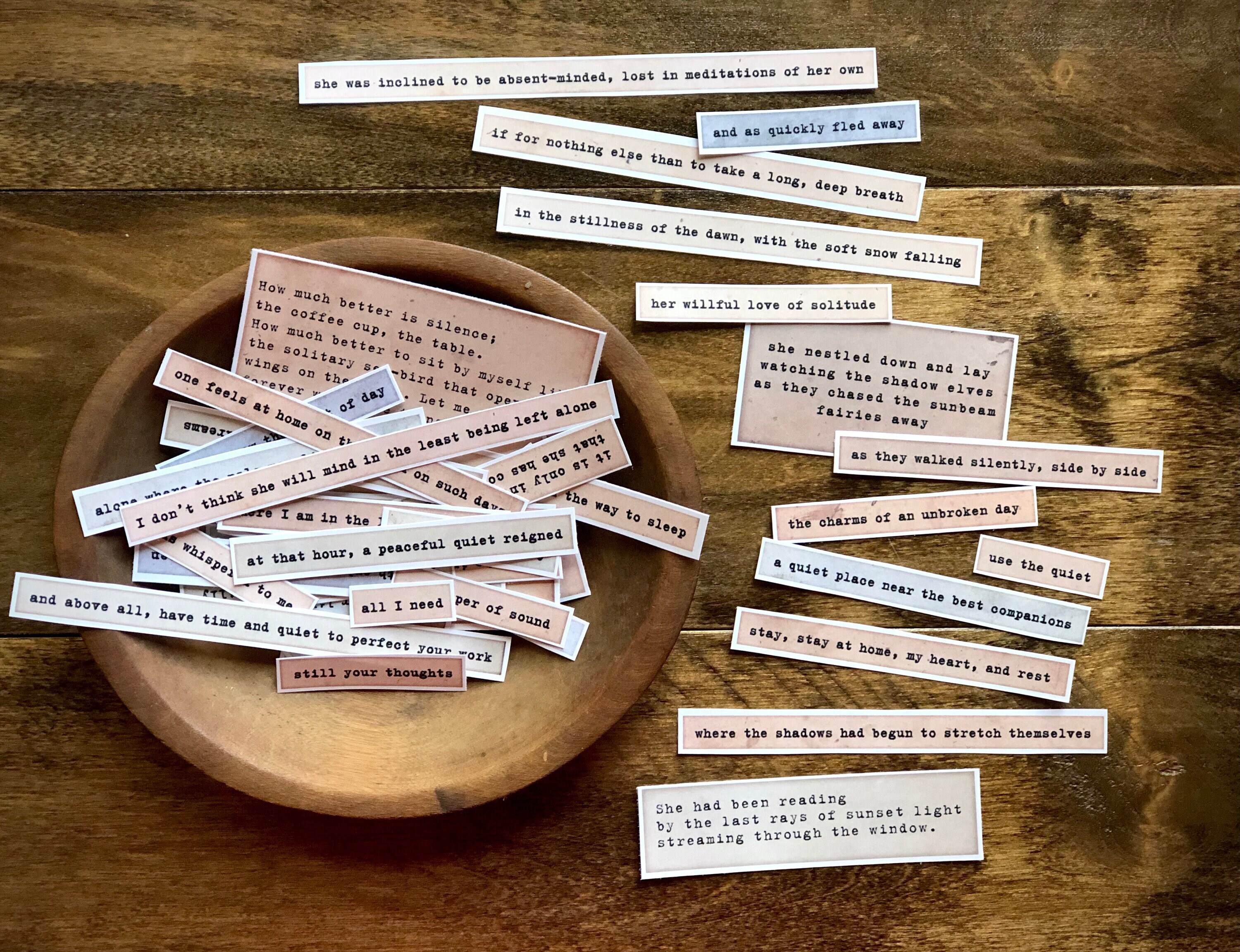 Stille Einsamkeit und Träume Ausdruckbare Journal Phrasen - Etsy Schweiz