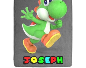 yoshi throw blanket
