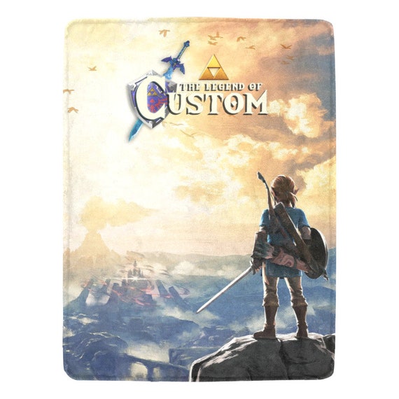 Custom Zelda Name Blanket Legend of Zelda Breath of the Wild BOTW