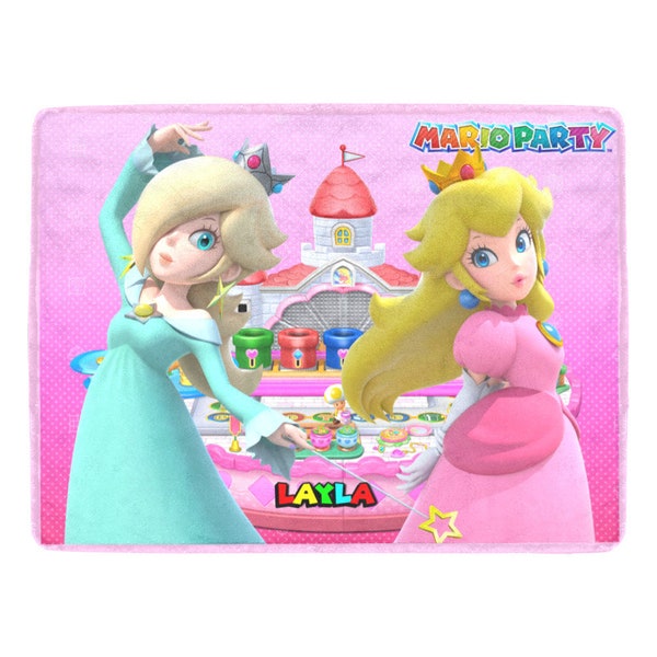 Couverture cadeau Super Mario Princesses