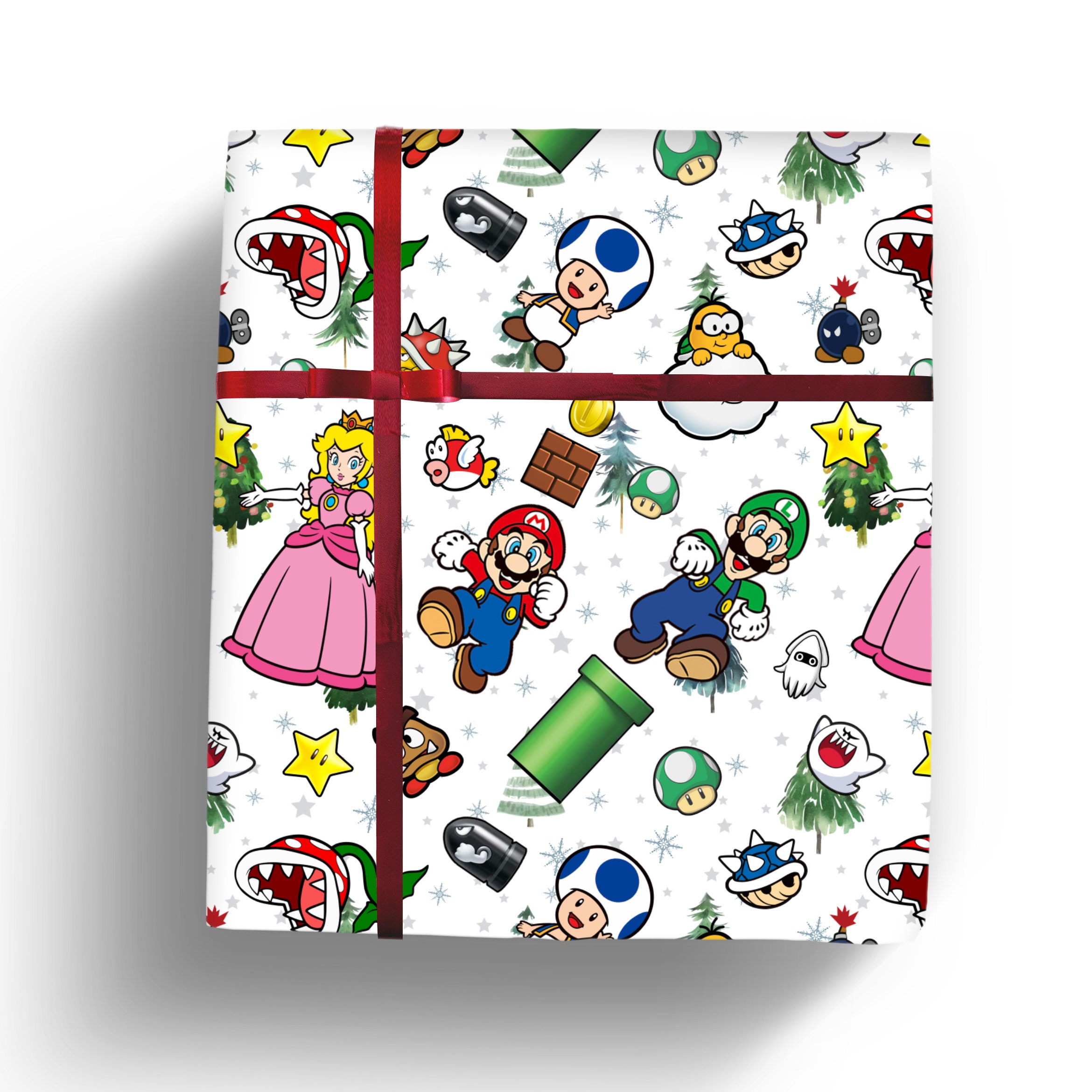 7+ Mario Gift Wrap