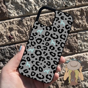 Leopard Print Lamb Phone Case | iPhone Case | Show Lamb Phone Case | Western Phone Case | Show Steer Phone Case