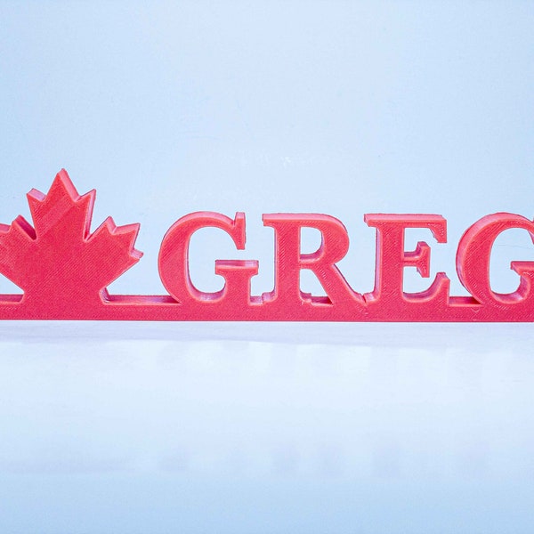 Desk Name Plate Etsy Canada