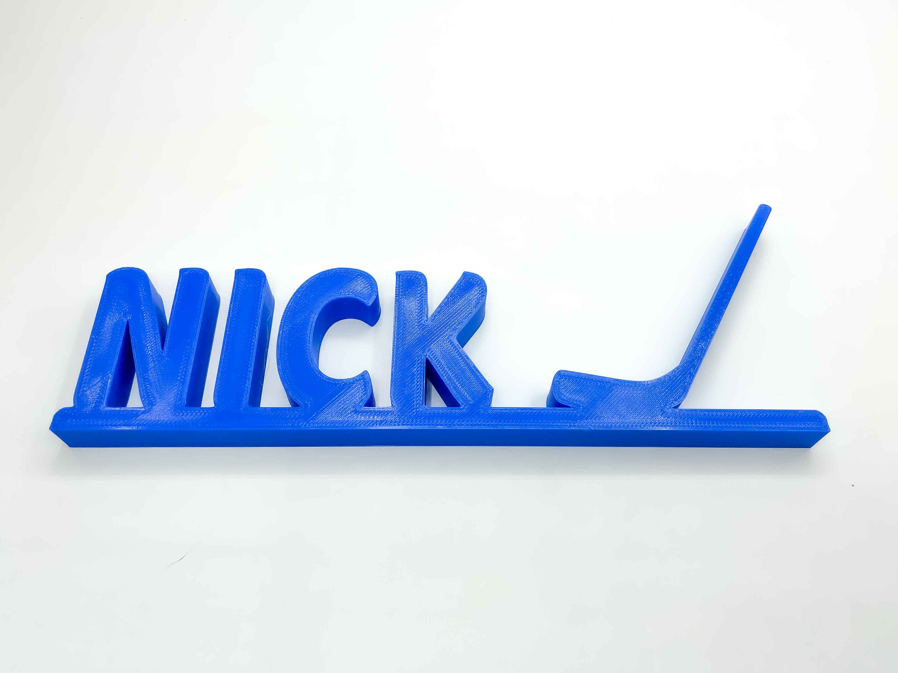 Personalized Hockey Stick Name Stand Gift for Hockey Players Etsy