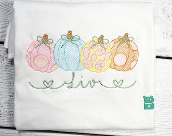 Toddlers Pumpkin Patch Shirt, Girls Fall Shirt, Pumpkin Shirt,  Thanksgiving Shirt, Custom Embroidery Pumpkin T-shirt, Personalized  Shirt