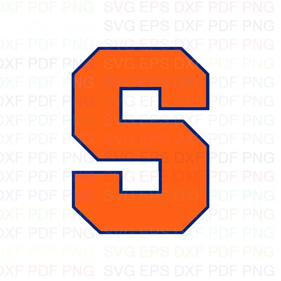 Syracuse Orange Svg Dxf Eps Pdf Png Cricut Cutting file | Etsy