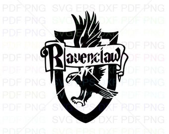 pic Ravenclaw House Crest Svg ravenclaw crest svg etsy