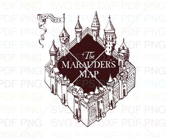 Free Free Harry Potter Marauders Map Svg