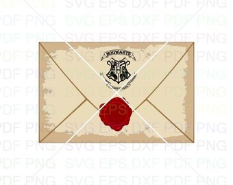 Hogwarts Letter Png Etsy