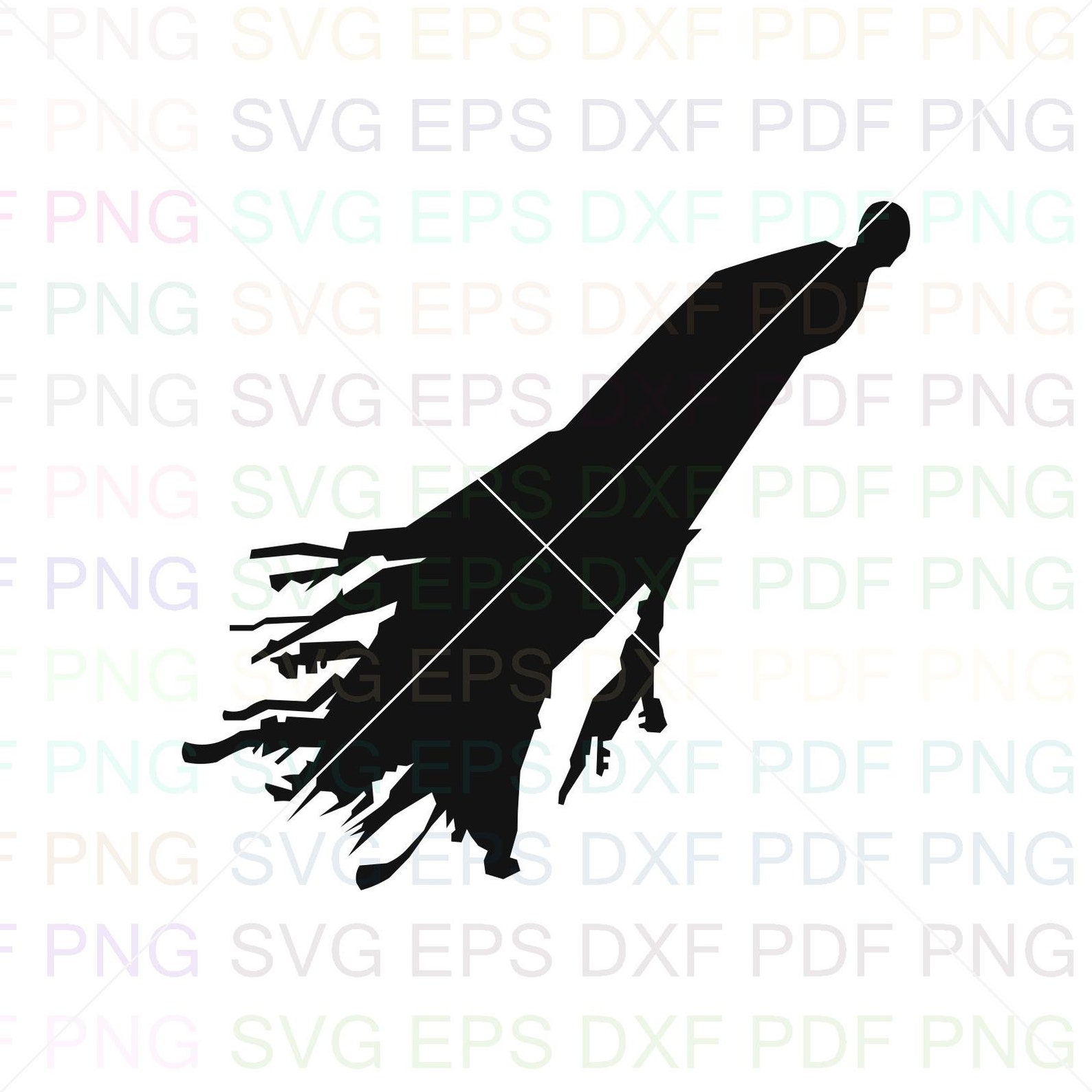 Dementor Svg Dxf Eps Pdf Png Cricut Cutting file Vector | Etsy