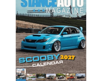 Stance Auto Magazine Scooby Wall Calendars 2027