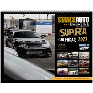 Stance Auto Magazine Supra Mk4  2027 Calendar