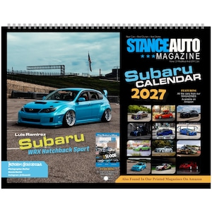 Stance Auto Magazine Subaru 2027 Wall Calendars (US & CA)