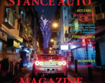 Stance Auto Car Magazine Book 1 2020