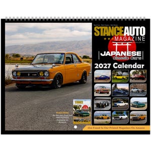 Stance Auto Magazine Japanese Classics Vol 2 2027 Wall calendars (US & CA)