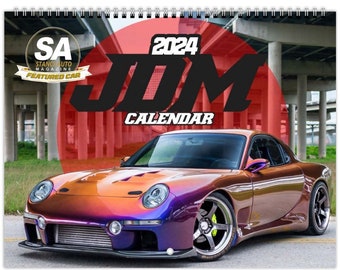 JDM 2024/2025 April To March Wall calendars (US & CA)