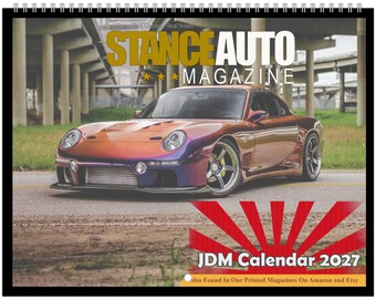 Stance Auto Magazine JDM 2027 Wall Calendars (US & CA)